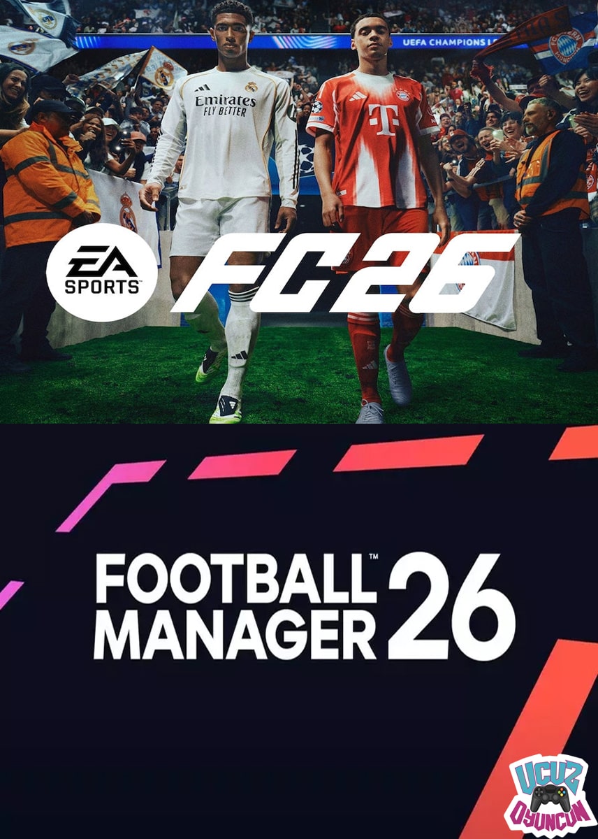 FC 26 ( FİFA 26 ) + Football Manager 26 ( FM 26 ) Kapak Resmi