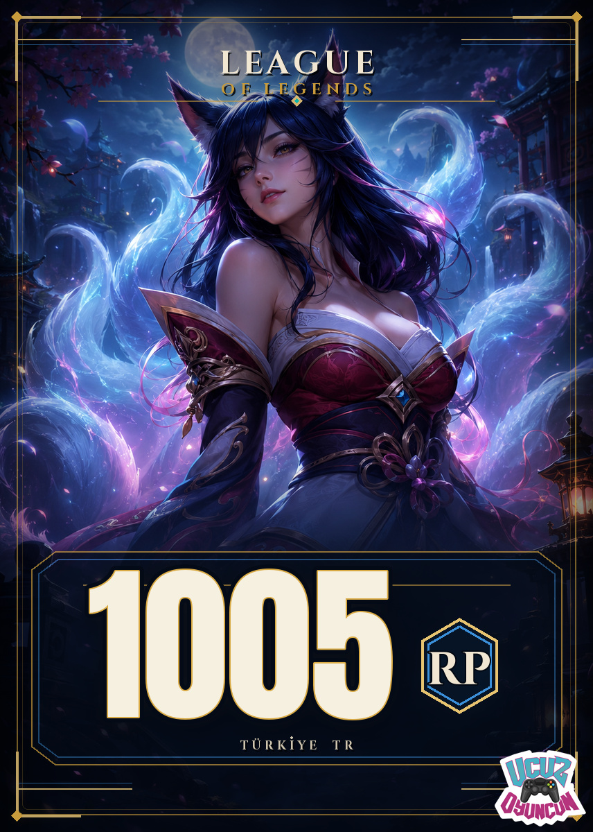 League of Legends LOL — Riot Points 1005 RP