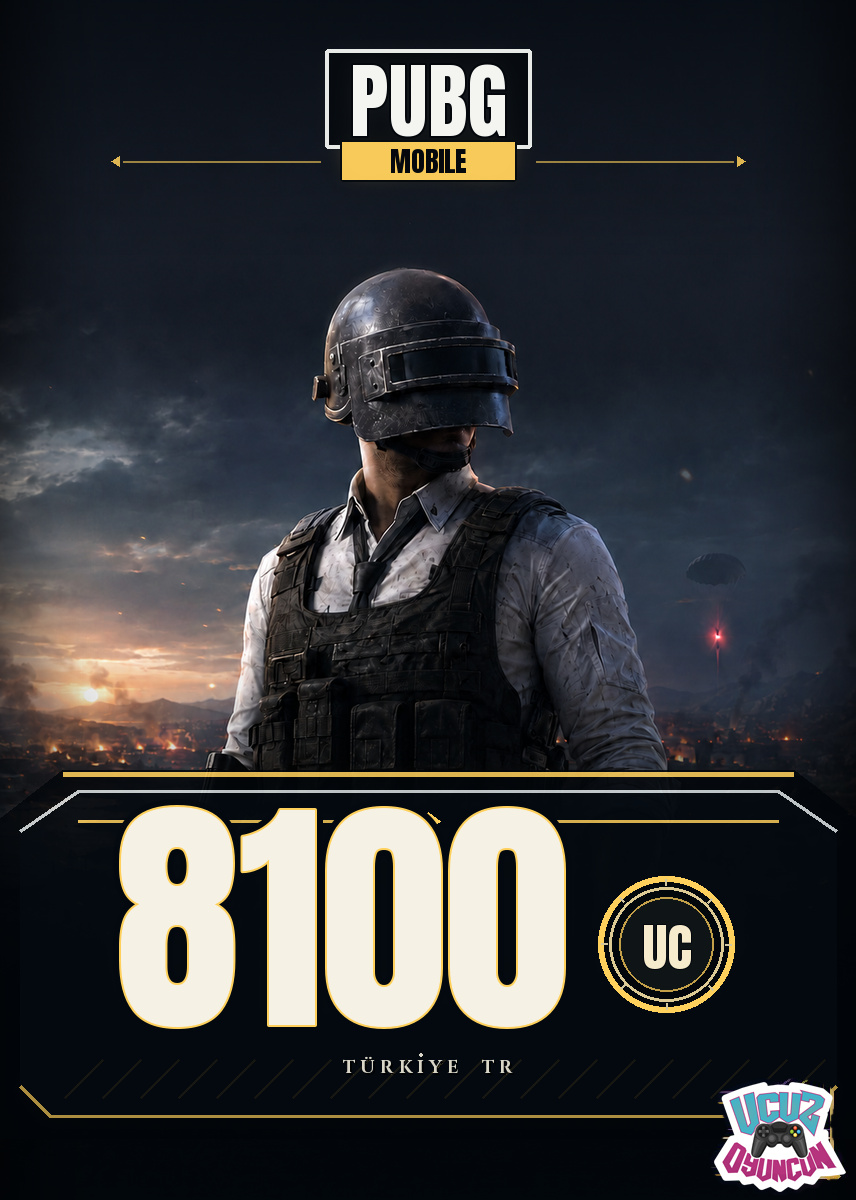 PUBG Mobile 8100 UC