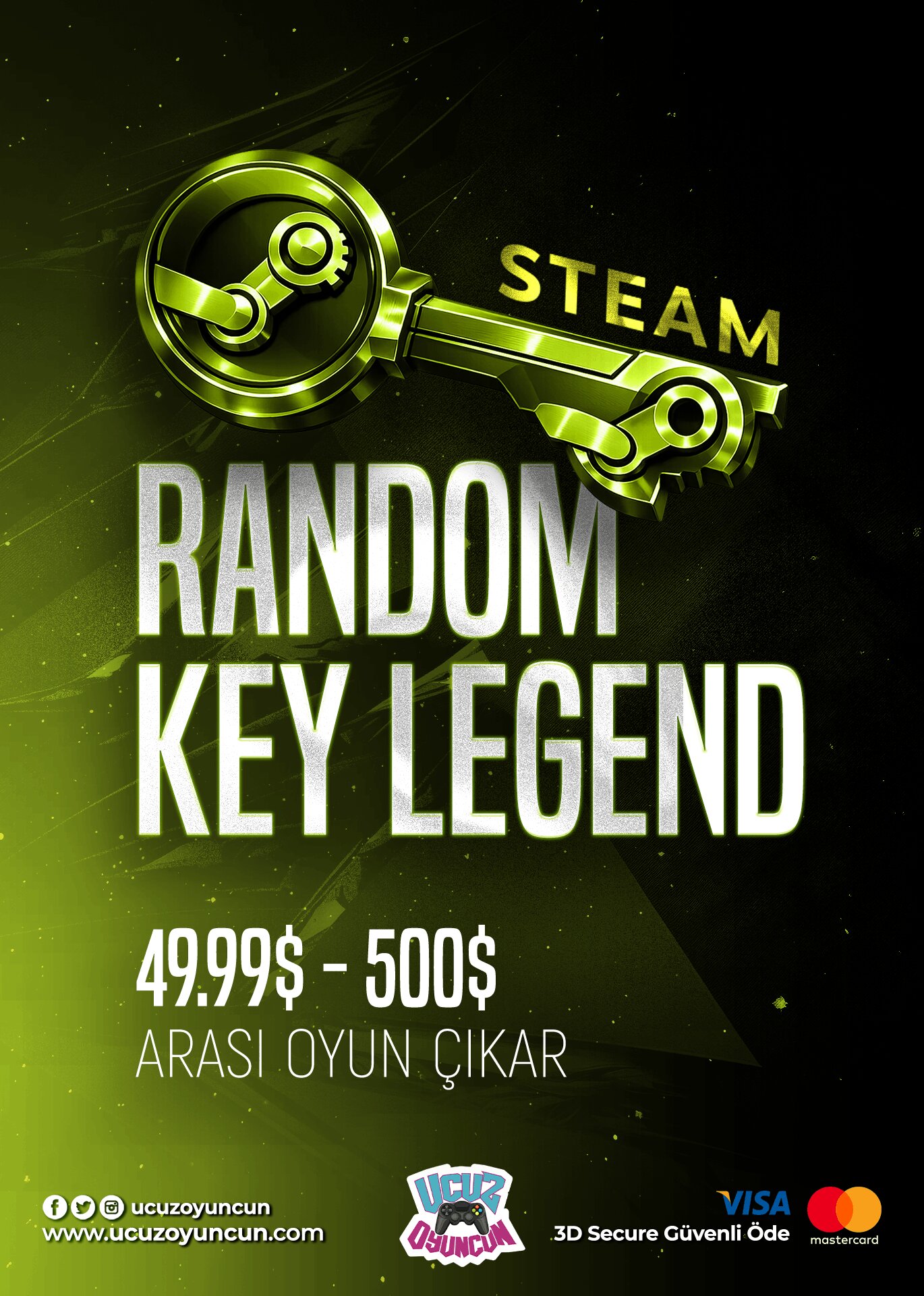 Steam Legend Boy Random Key